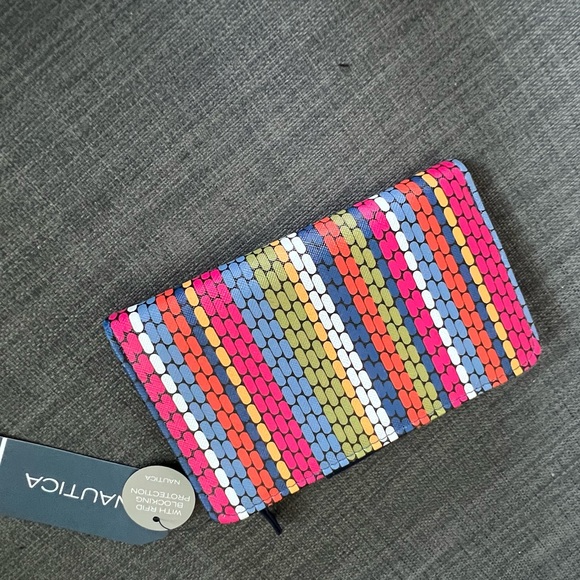 NWT NAUTICA RFID WALLET CARDHOLDER ORGANIZER CASE - Picture 3 of 14